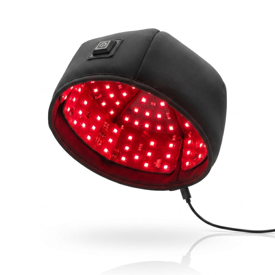 Redroott casco terapia luz roja